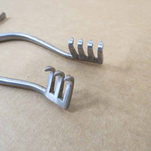 Pilling Surgical 3 X 4 Weitlaner Retractor 16-5352 Germany Stainless Steel - Picture 2 of 6